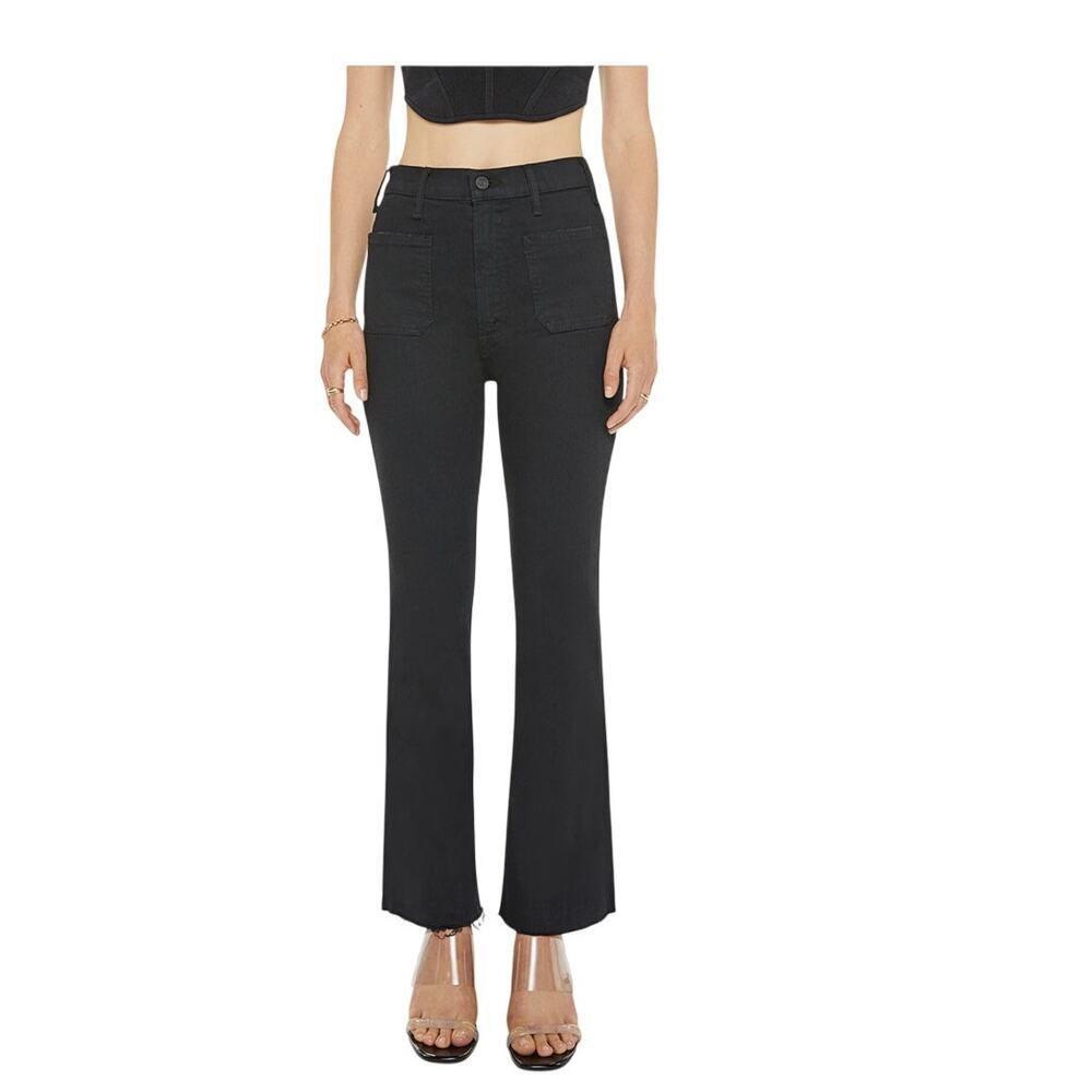 Mother Hustler Patch Pocket Ankle Fray Not Guilty Black 29